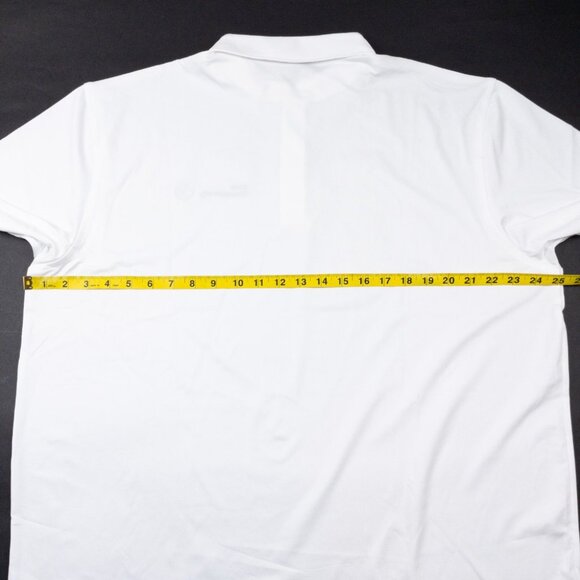 Peter Millar BMW Championship Summer Comfort Golf Polo Shirt XL Stretch White - Picture 11 of 14